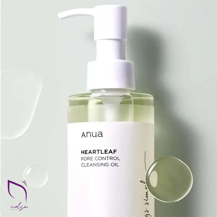 بافت روغن پاک کننده و کنترل منافذ Heartleaf آنوا نلساشاپ