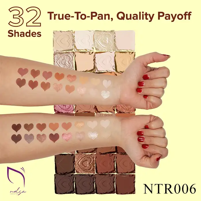 تست پالت سایه فوراور52 مدل Naturals The All You Need Palette 006