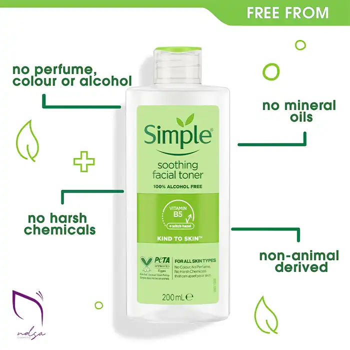 تونر سیمپل مدل Kind To Skin 200میل