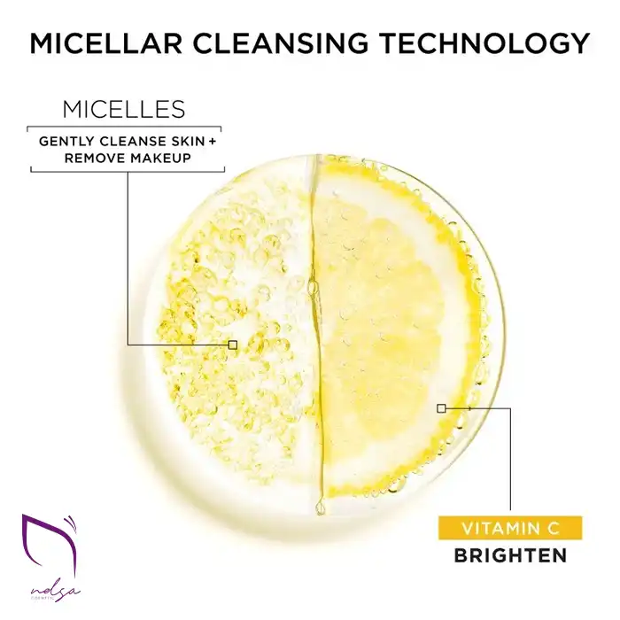 تکنولوژی میسلار واتر ویتامین سی گارنیر