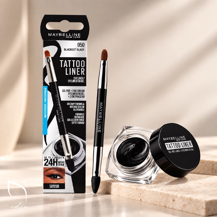 خرید خط چشم ژله ای میبلین مدل Tattoo Liner Gel Pot