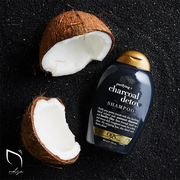 خرید شامپو ذغال او جی ایکس OGX charcoal detox