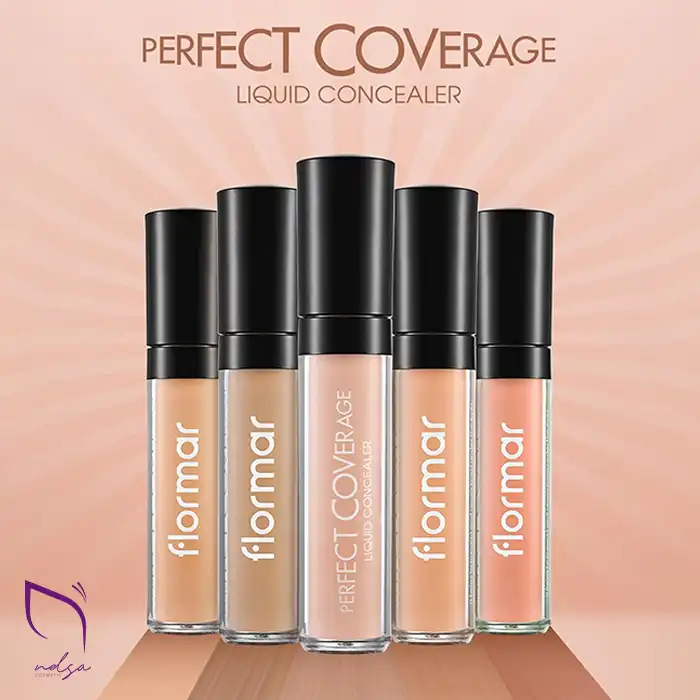 رنگبندی کانسیلر مایع فلورمار قیمت کانسیلر مایع فلورمار