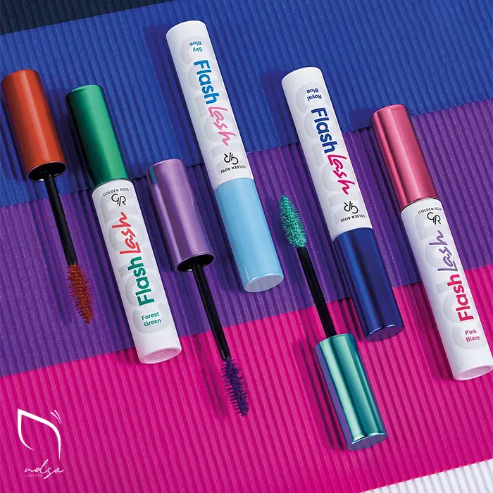 ریمل رنگی گلدن رز مدل Flash Lash