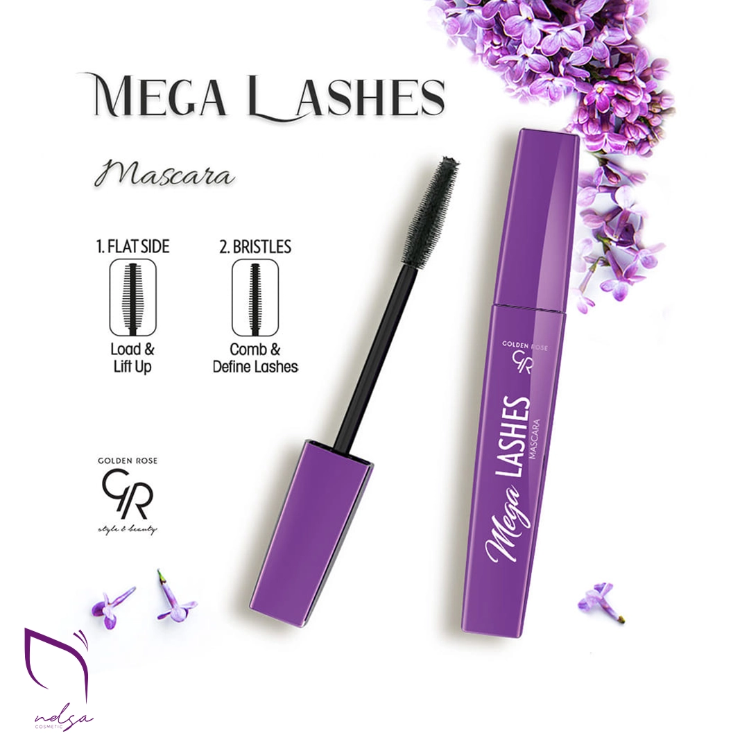 ریمل گلدن رز مدل Mega Lashes (12 میل)