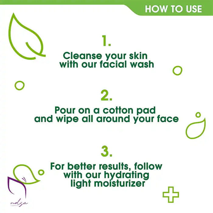 طرز استفاده از تونر سیمپل مدل Kind To Skin 200میل