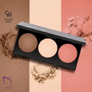 پالت 3کاره متالز اسکالپینگ گلدن رز - نلسا شاپ