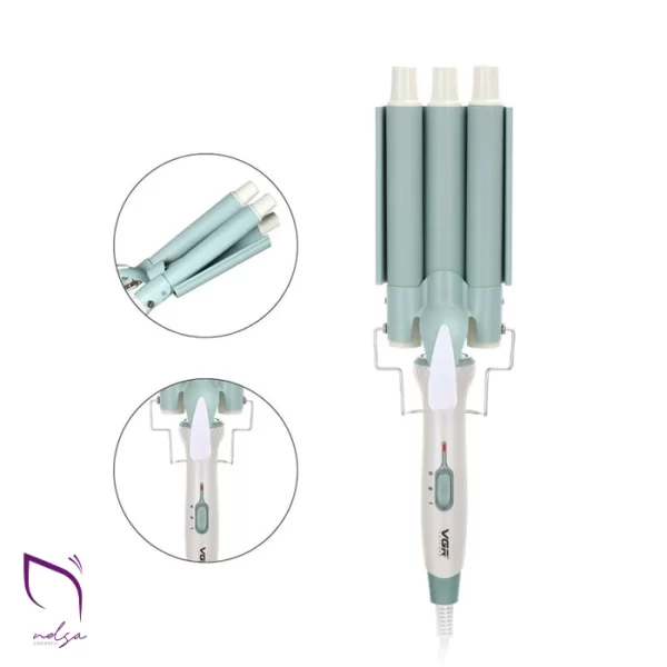 فر کننده و حالت‌دهنده مو وی‌جی‌آر مدل V-595
