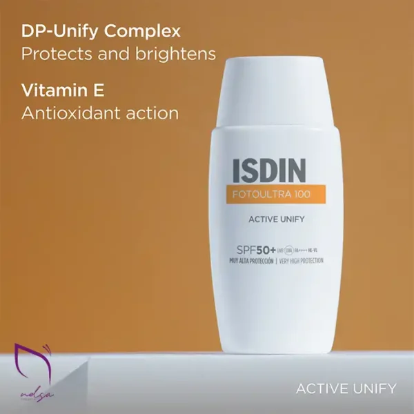 ضد آفتاب ایزدین اکتیو یونیفای ISDIN Fotoultra 100 Active Unify