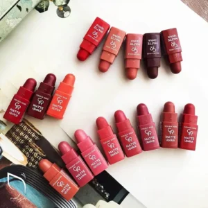 خرید رژ لب مینی مات گلدن رز | فروشگاه آنلاین لوازم آرایشی نلسا شاپ