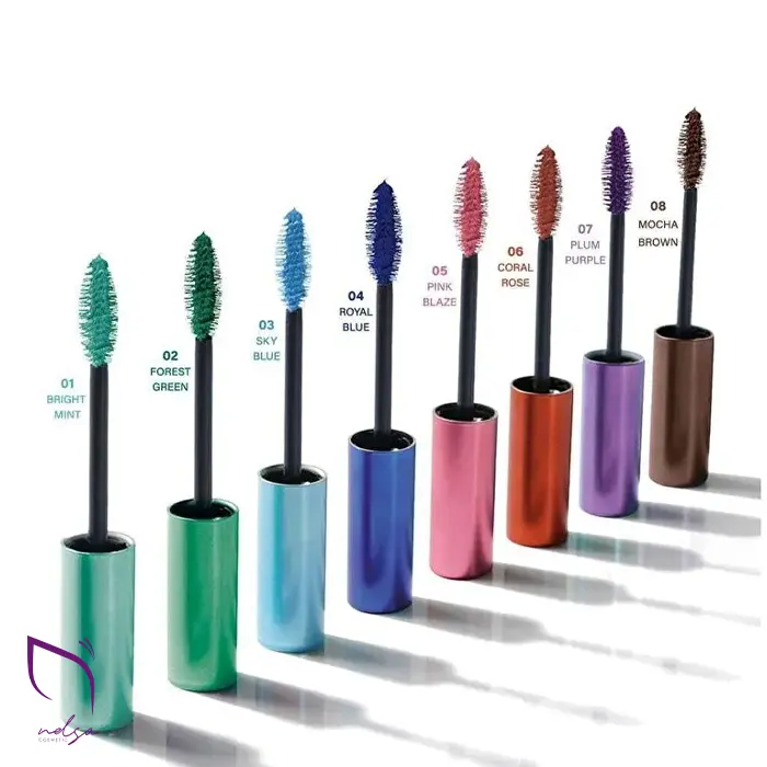 کد رنگ ریمل رنگی گلدن رز مدل فلش لش