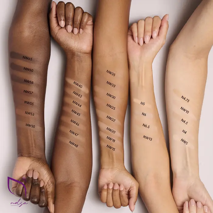 تست پنکک مک اصل Studio Fix Powder Plus تست پنکک مک اصل Studio Fix Powder Plus