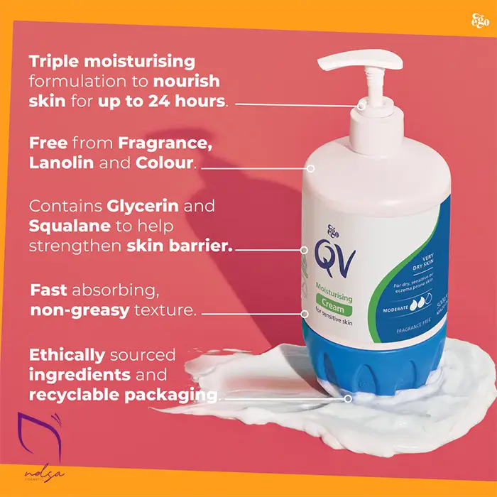 ویژگی های آبرسان پوست حساس کیووی قیمت آبرسان پوست حساس کیووی