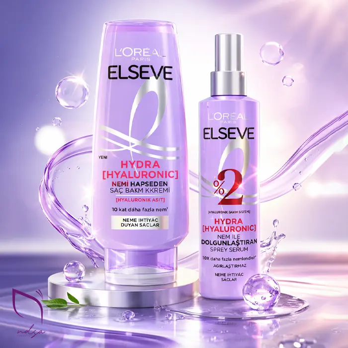 پک نرم کننده و اسپری مو آبرسان لورال پک نرم کننده و اسپری مو آبرسان لورال