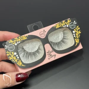 خرید مژه طبیعی دست ساز مای میکاپ استوری مدل lash story