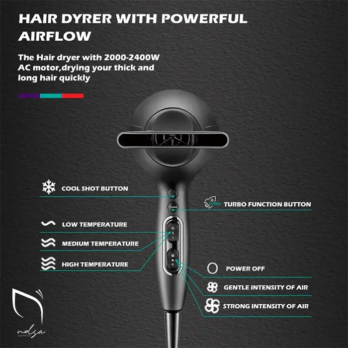 مشخصات سشوار VGR مدل V-450 خرید سشوار وی جی آر مدل V-450