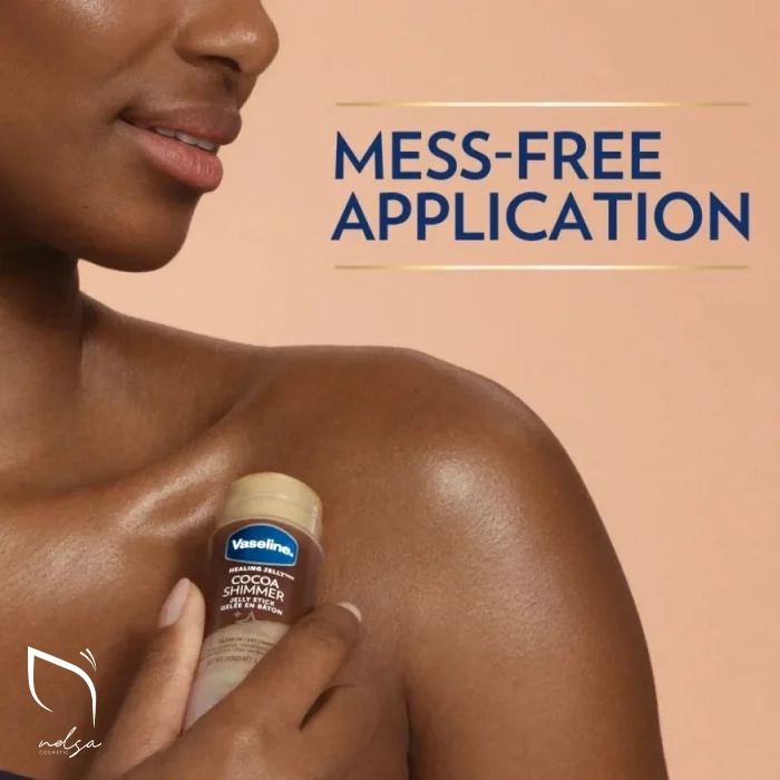قیمت استیک ژل وازلین Cocoa Shimmer قیمت استیک ژل وازلین Cocoa Shimmer