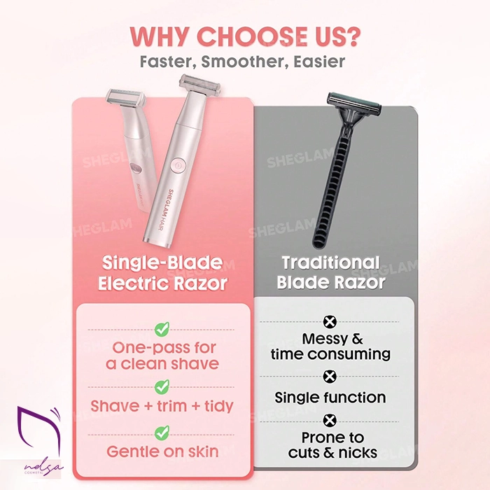 خرید شیور صورت و بدن شیگلم مدل Single-Blade Electric Razor