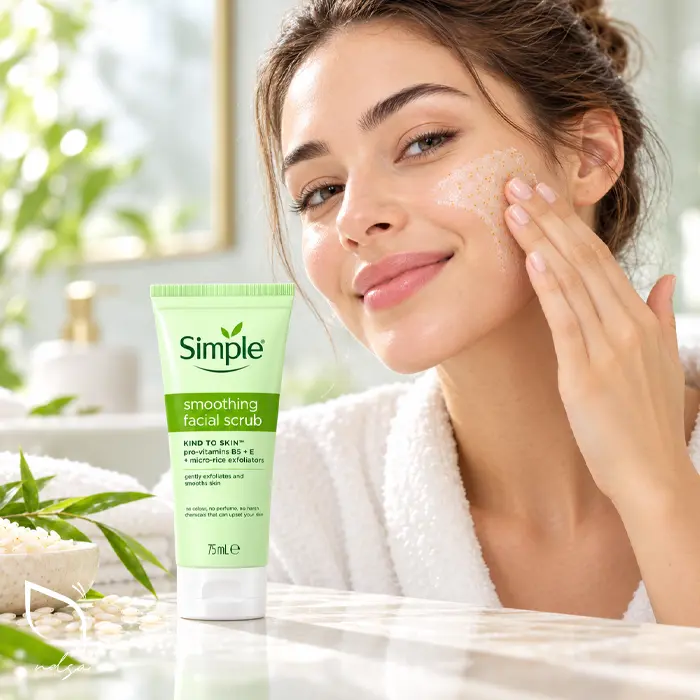 اسکراب صورت سیمپل Smoothing Facial Scrub